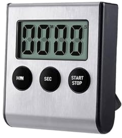 Kayiete Digital Kitchen Timer, Kitchen Timer Magnetic Countdown Timer with Loud Alarm for Kitchen Cooking, Baking,Sports Games. Max 99 Minutes