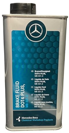 Líquido de frenos ORIGINAL MERCEDES BENZ DOT4 PLUS MB 331.0 1L A000989560509