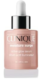 Clinique Moisture Surge Siero Illuminante Attivo con HA + Vitamina C + AHA, 30 ml