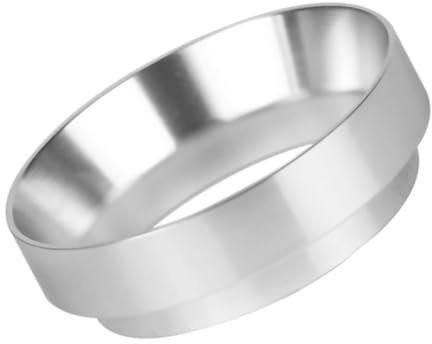 Cabilock Imbuto Dosatore Imbuto Dosatore in Alluminio Accessorio Per Macchina Per Caffè Espresso Argento