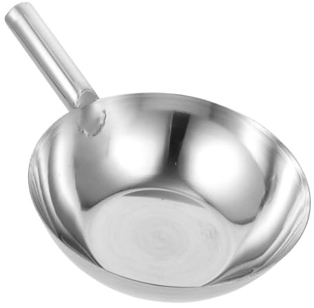 LAPYAPPE Louche à Eau Épaissie en Acier Inoxydable Longue Poignée Ustensile Pratique Cuisine Résistante Chaleur pour Soupe et Sauces Cuillère à Eau Solide
