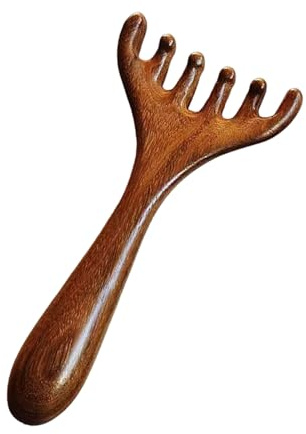 Breiter Holzzahnkamm – Kopfmassagegerät aus Sandelholz | Nasenkamm für | Frauen, Anti-Frizz, Haarstyling-Werkzeug aus natürlichem Holz für Frauen
