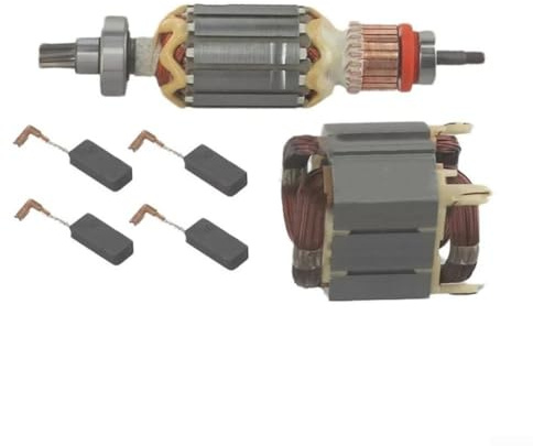 Rotor Stator Ensemble de balais de charbon pour marteau rotatif Makita-HR4001C HR4010C HR4011C 513633-7 625758-6 CB350