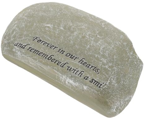 VANZACK Pierre Tombale pour Animal Résine Marqueur Funéraire Personnalisé pour Chien et Chat Décoration Commémorative de Jardin Souvenir Tendre pour Animaux de Compagnie Gravestone avec