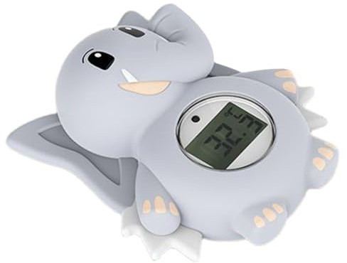 Raypontia Temperatura Agua Baño Bebé | Termómetro Digital Elefante | Termómetro Baño Preciso | Piscina Ducha Bañera Exterior Para Niños