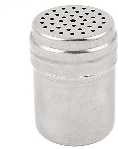 sourcing map De acero inoxidable recipiente cilíndrico palillero 73 x 52 mm