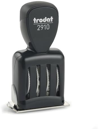 Datumstempel Trodat Classic 2910/P04 custom (54x30 mm - 4 Zeilen) mit individueller Textplatte