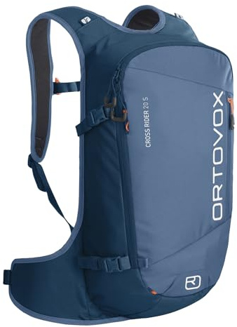 Ortovox Cross Rider 20L S Ski Touring & Freeride Backpack - Petrol Blue - 20 Liter