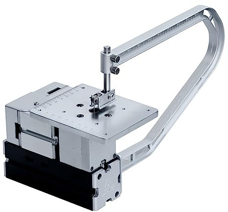ZR® Sierra de calar de metal en miniatura de 36 W, 20000 rpm, galvanoplastia, para manualidades de carpintería