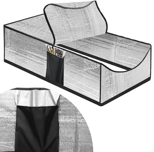 Coldairsoap Dachboden-Treppen-Isolationsabdeckung mit Taschen, 63,5 x 137,2 x 27,9 cm