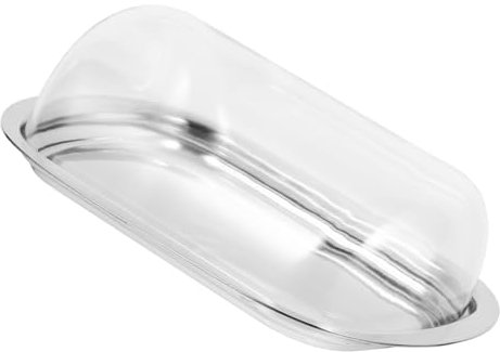 CIYODO Práctico Recipiente Para Mantequilla Para Encimera Recipiente Multifuncional Para Mantequilla Y Queso De Acero Inoxidable