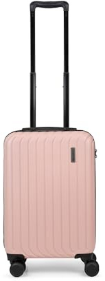 CarryOn Take Off Valise Cabine Rigide 55x35x20cm - Trolley Bagage à Main Coque Dure - Rose