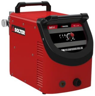 Solter SOLCUT 6000 Kompressor PFC Dual - Premium Plasmaschneider 40A | Integrierter Kompressor | präziser Schnitt bis 15 mm | PFC-Inverter-Technologie | maximale Effizienz und Haltbarkeit