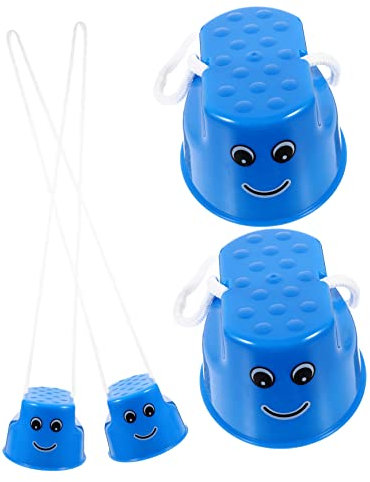 QUMIIRITY 4stücke Junge Mädchen Balance Spielzeug Interaktive Stelzen Für Eltern-Junge Mädchen Aktivitäten Für Outdoor Spiel Und Gleichgewichtstraining Fördert Motorische Fähigkeiten