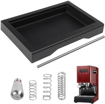 Stromlinienförmige Abtropfschale und Feder-Set für Gaggia Classic Pro 6/9/12 Bar Konfiguration (6-teiliges Set)