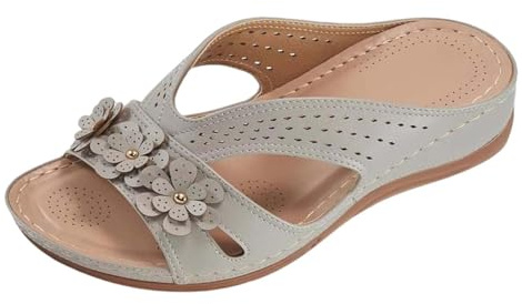 Mid Heel Shoes Women Silver Sparkly Sandals Women Comfort Sandals for Embellished Flip Flops Planter Faciatis Shoes with Arch Support for Flip Flop Slippers Men Grey 5 5