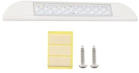 MOOILKO Lampada da Esterno for rimorchio Lampada da Tenda a LED 12-28V for lampade da Parete Interne for roulotte RV Attrezzatura da Campeggio for Esterni per Camper(W-9)