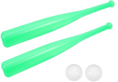 Abaodam Mazza da Baseball e Set di Palle per Ragazzo Ragazza Giocattolo da Baseball Resistente all Usura Accessorio per Ragazzo Ragazza Piccoli da Giardino per Esterni e Allenamento