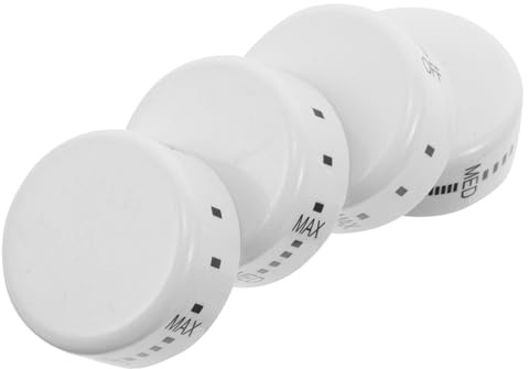 DIYEAH Lot De 4 Boutons De Thermostat Pour Réfrigérateur Et Congélateur Contrôleur De Température Précis Capuchons De Bouton Pour Mini-Réfrigérateur Facile À Installer