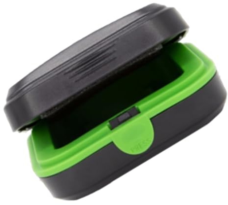 Garneck Custodia Tascabile Piccola per Apparecchi Acustici Nera Scatola di Protezione Portatile Leggera Design Compatto per Viaggio e Conservazione Sicura degli Ausili Acustici