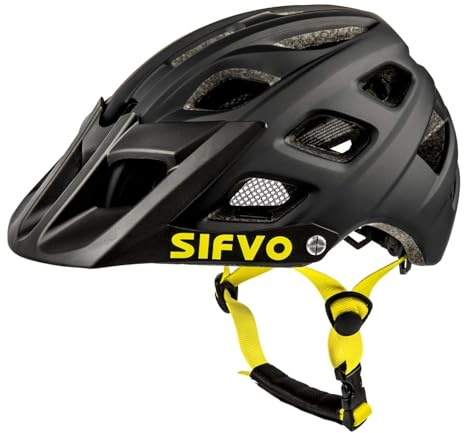 SIFVO Kids Bike Helmet Kids Helmet Age 6 + Boys and Girls Bike Helmets with Cool Visor, Bike Helmets for Kid, Youth Bike Helmet Adjustable & Lightweight (54-57cm)