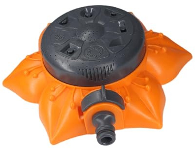 perfk Aspersor de jardín, práctico automático de riego de césped para riego de Jardines y césped.