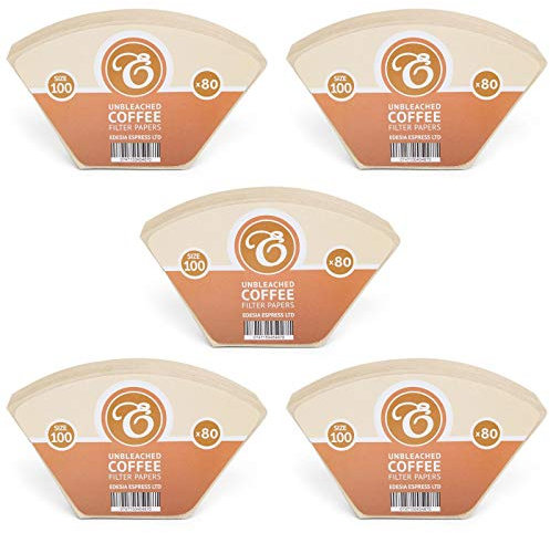 EDESIA ESPRESS - Kaffee-Filtertüten für Melitta Aromaboy - ungebleicht - Größe 100-400 Stück