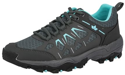 Lico Sierra, Scarpe da Arrampicata Basse, Donna, Grigio (Antracite/Turchese), 42 EU