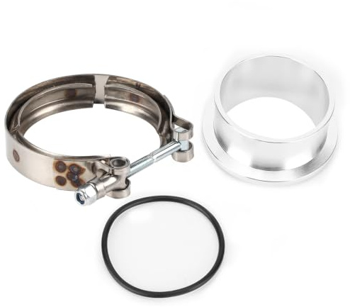 KIMISS Morsetto flangia V-Band compressore compressore adatto per Holset HX35 HX35W HX40W
