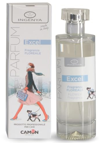 CAMON | Profumo per Cani Floral Fragrance, 100ml, Fragranza Fresca al Bergamotto con Noce Moscata e Note Floreali