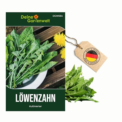 Löwenzahn Kultivierter Samen - Taraxacum officinale - Löwenzahnsamen - Kräutersamen - Saatgut für 100 Pflanzen