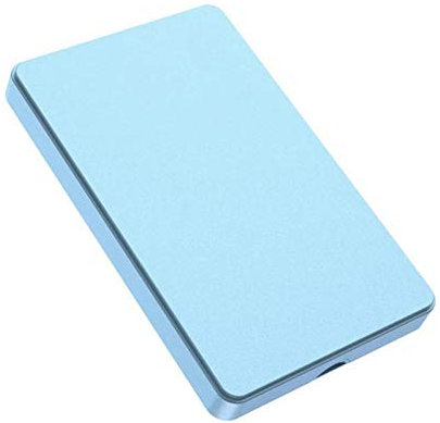Hard disk esterno HDD da 2 Tb / 500 Gb / 120 Gb, portatile USB 3.0 Backup, adatto per computer desktop, Ps4, laptop, smartphone TV, Xbox One e altri dispositivi (1 TB, celeste)