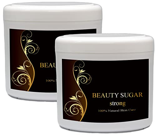 Doppelpack Sugaring Zuckerpaste Beauty Sugar strong 2 XXL Dosen 600g
