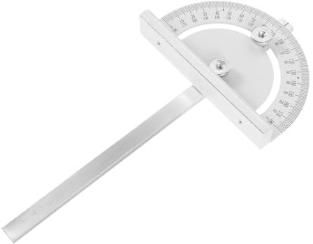 Gadpiparty Kreissägen Winkelmesser Aus Stahl Drehbares Winkellineal Präzises Messwerkzeug Für Holzbearbeitung Ergonomisches Design