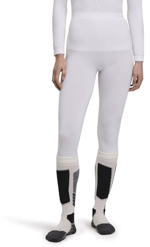 FALKE Women's Warm 3/4 W Ti Functional Yarn Quick Dry Base Layer Bottom 1 Piece, White 2860, S