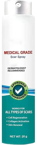 Scar Removal Spray | Scar Remove Medical Grade Scar Spray, Pregnant Women Stretch Mark Spray, Skincare Scar Spray for Scars from Injuries, Surgeries, Burns, Stretch Marks (1PC)