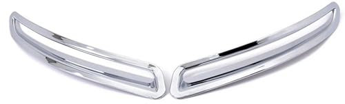 ZHINUAN 2 teile Auto Styling Hinten Nebel Licht Lampe Abdeckung Trim Fit for Volkswagen Fit for VW Tiguan 2009 2011 2012 2013 2014 2015 Chrom Schwanz Foglight Borte Nebelschlussleuchten-Ziersatz