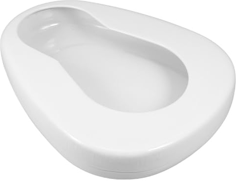 FRCOLOR Bettpfanne Für Ältere Menschen Für Bettlägerige Erwachsene Tragbares Urinal Am Bett Für Senioren Frauen Und Männer