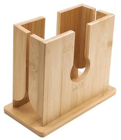 ZUNOXAZ Cortador De Bagels De Madera Soporte Manual Para Pan Guía Para Cortar Pan Herramienta Multifuncional Para Rebanar