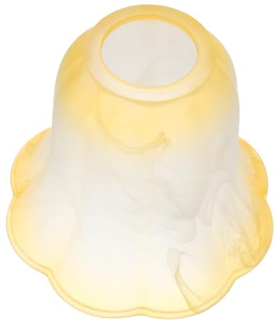 PartyKindom Abat-jour Verre Pour Lampe De Table Design Cloche Accessoire De Décoration Pour Lampe De Chevet