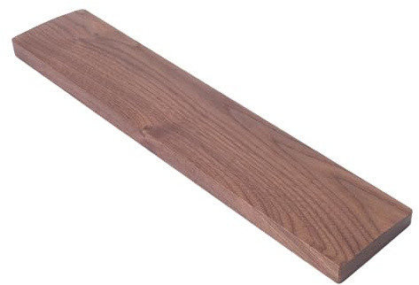 SENECESLI Handballenauflage aus Holz, Stützpolster für die Handfläche, 87-Tasten-Tastatur, Walnussholz, 36 Cm, Ergonomische Auflage Zum Tippen und Spielen für Gaming-Schreibprogrammierer