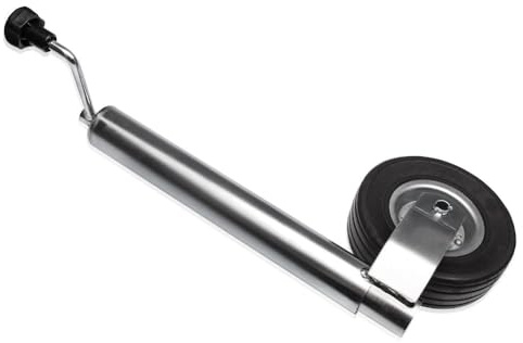 Generisch Anhängerstützrad stabile Ausführung Bugrad Stützrad Ø 60 mm Stützlast 300 kg
