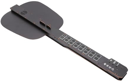 Kadimendium Guitare Intelligente sans Cordes, Conception Unique, Six Sons, Guitare électrique Portable pour Voyage, Adultes et Adolescents, Bois de Pin