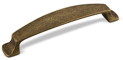 SO-TECH® Möbelgriff Möbelgriffe Antikgriff Griff Griffe Altmessingfarbig Antik BA 128 mm