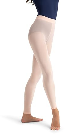 Capezio de la mujer diseño de cintura de punto para medias rosa ballet pink
