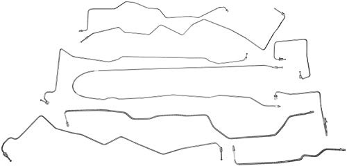 Dorman 919-238 Stainless Steel Brake Line Kit Compatible with Select Jeep Models (OE FIX)