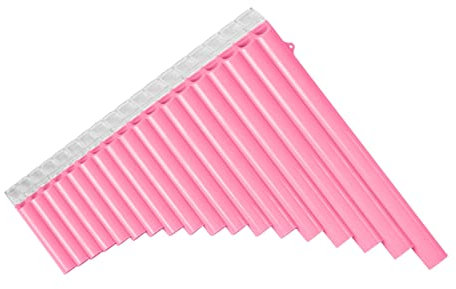 Professionelle Panflöte Panflöte Mit 18 Pfeifen, Umweltfreundliches Harz, G-G3-Taste, Panflöte, Einfaches Lernen Für Anfänger (Color : 2)