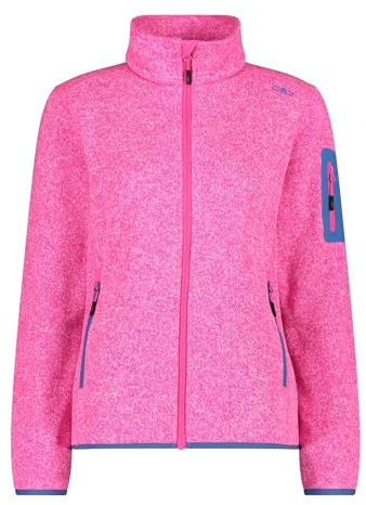 CMP Knit-Tech Damenjacke - 3h14746 Fleecejacke für Damen, Rot4526, 30