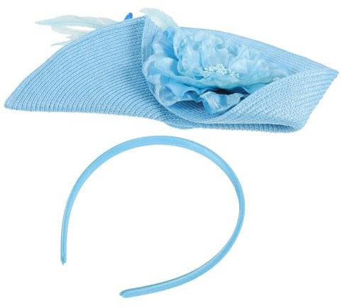 VALICLUD Fascinator-haarreif Für Damen Aus Stoff Leicht Und Angenehm Zu Tragen Mit Schmetterlingsdekor Für Hochzeiten Geburtstage Und Teepartys Inklusive Haarspange Und Haarreif