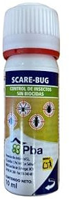 Elimina insectos sin biocidas ni insecticidas | Insectos rastreros y voladores | ácaros, pulgones, mosca blanca, tuta, chinches, garrapatas, cucarachas | Potenciador de insecticidas